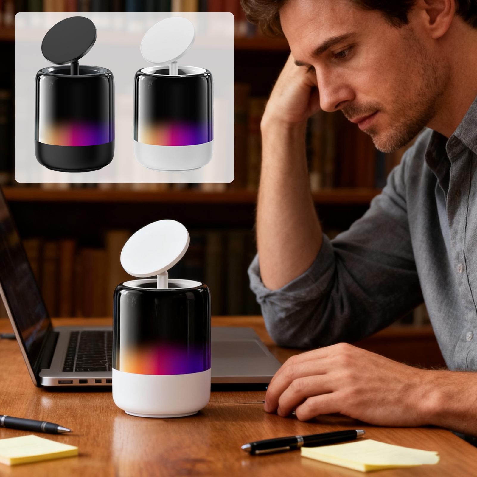 Home Gym Video - Phone Speaker RGB Light Magnetic Mount