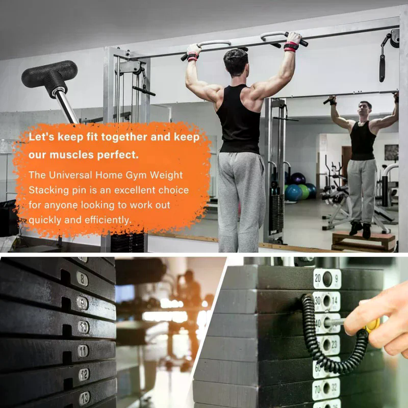 Home Gym Universal Machine - 1Pc 9.5MM Weight Stack Pin Gym
