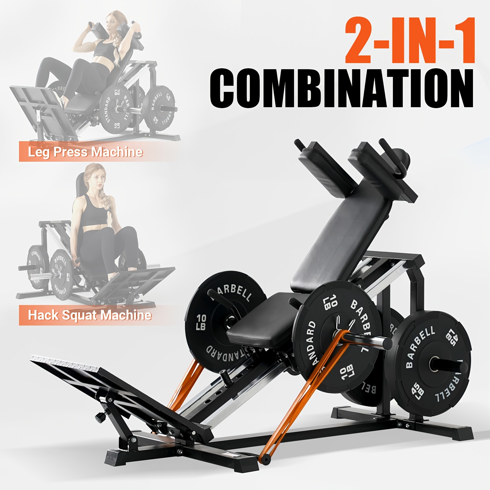 Home Gym Universal Machine - Compact Leg Sled Machine, Leg Press