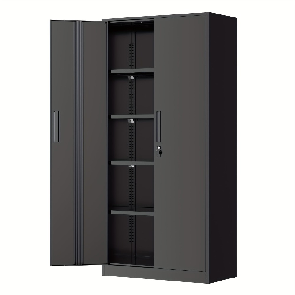 Home Gym Garage - Metal Storage Cabinet, 71''/ 36''H Garage