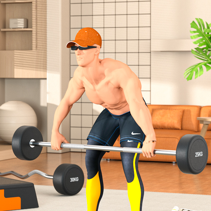 Steel Fixed Barbell Set, PU Ur - Olympic Barbell 20Kg 리뷰 및 가격