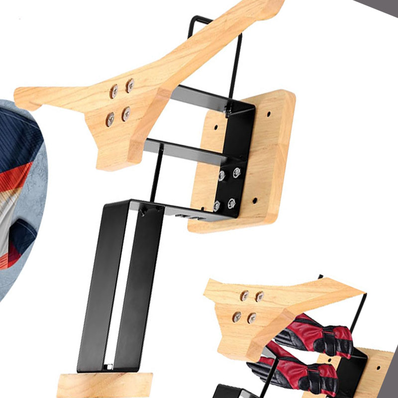 Wood Motorcycle Helmet Holder  - Home Gym Garage 리뷰 및 가격