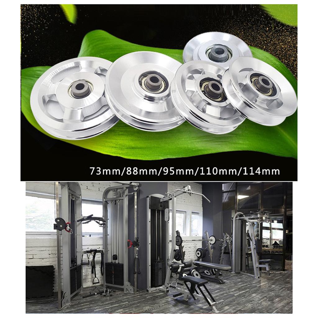 Aluminum Pulley Roller Rope Gu - Home Gym Diy Pulley System 리뷰 및 가격