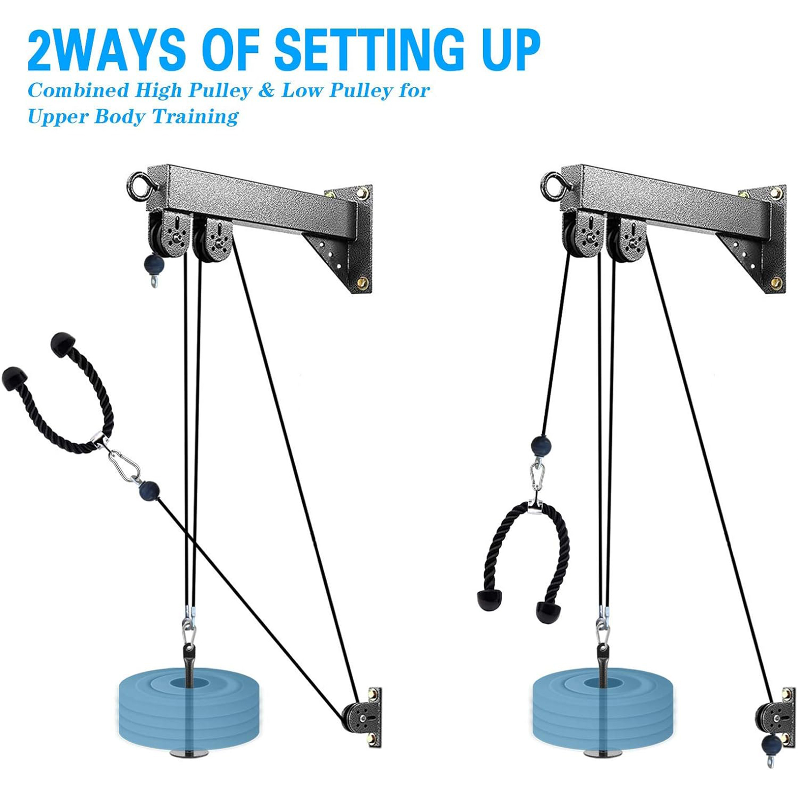 Fitness Cable Pulley System fo - Home Gym Diy Pulley System 리뷰 및 가격