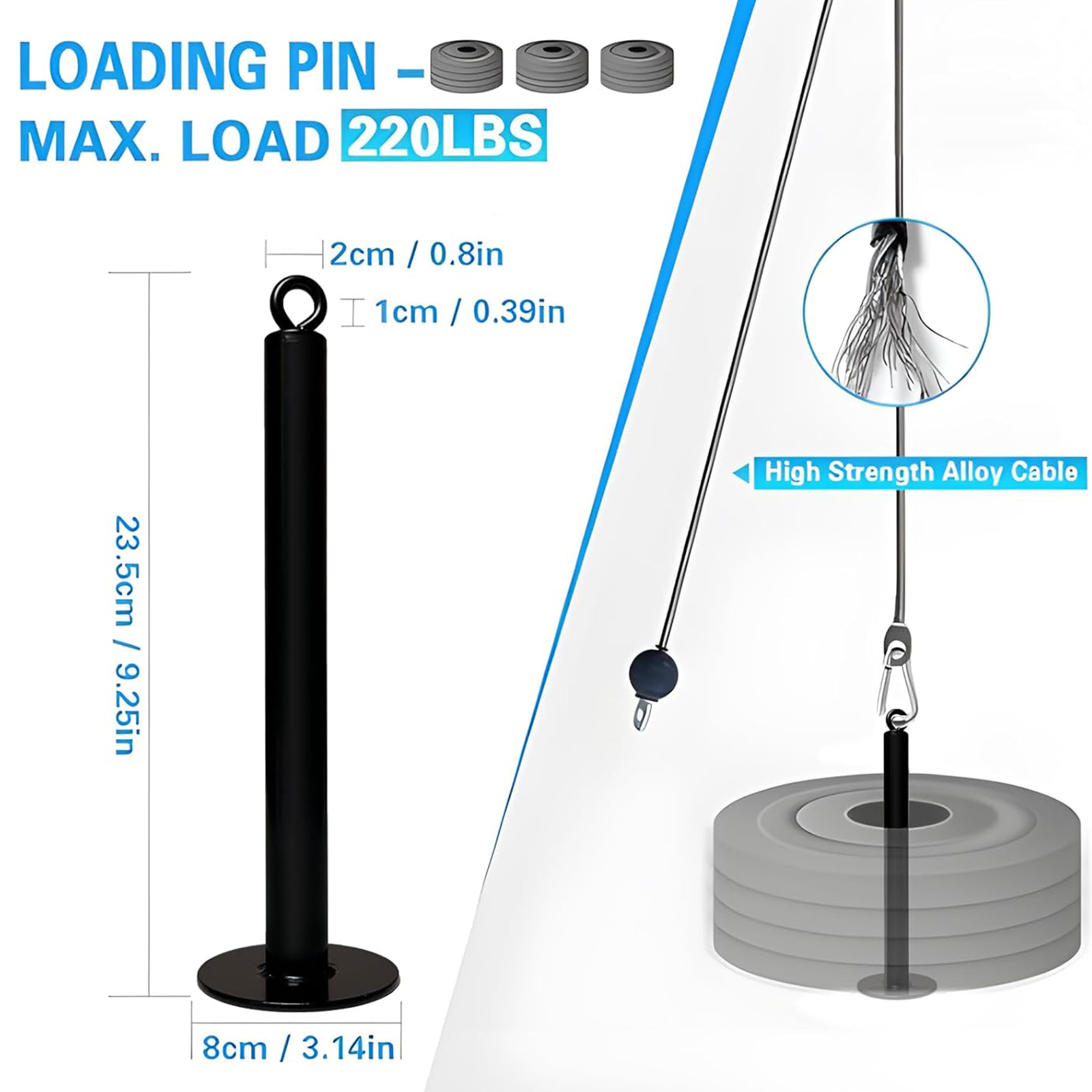 Fitness Cable Pulley System fo - Home Gym Diy Pulley System 리뷰 및 가격