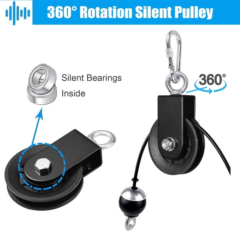 Gym Pulley System, Swivel Pull - Home Gym Diy Pulley System 리뷰 및 가격