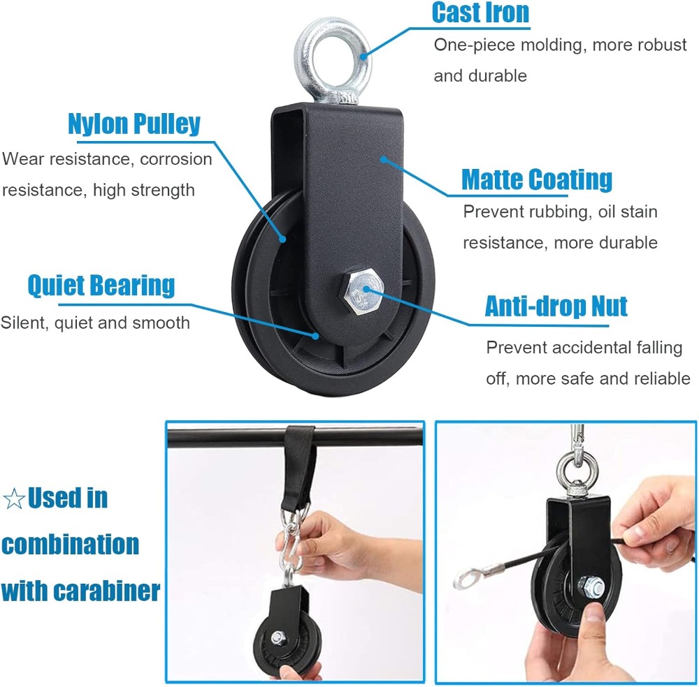 Gym Pulley System, Swivel Pull - Home Gym Diy Pulley System 리뷰 및 가격