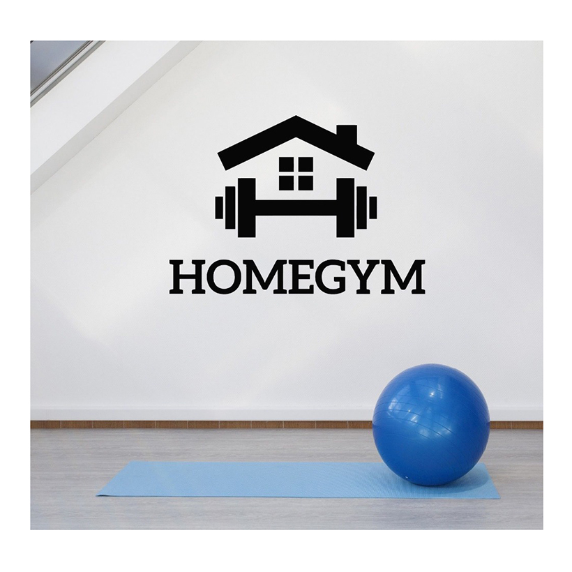 Removable Decals, Gym Wall Sti - Home Gym Wallpaper 리뷰 및 가격