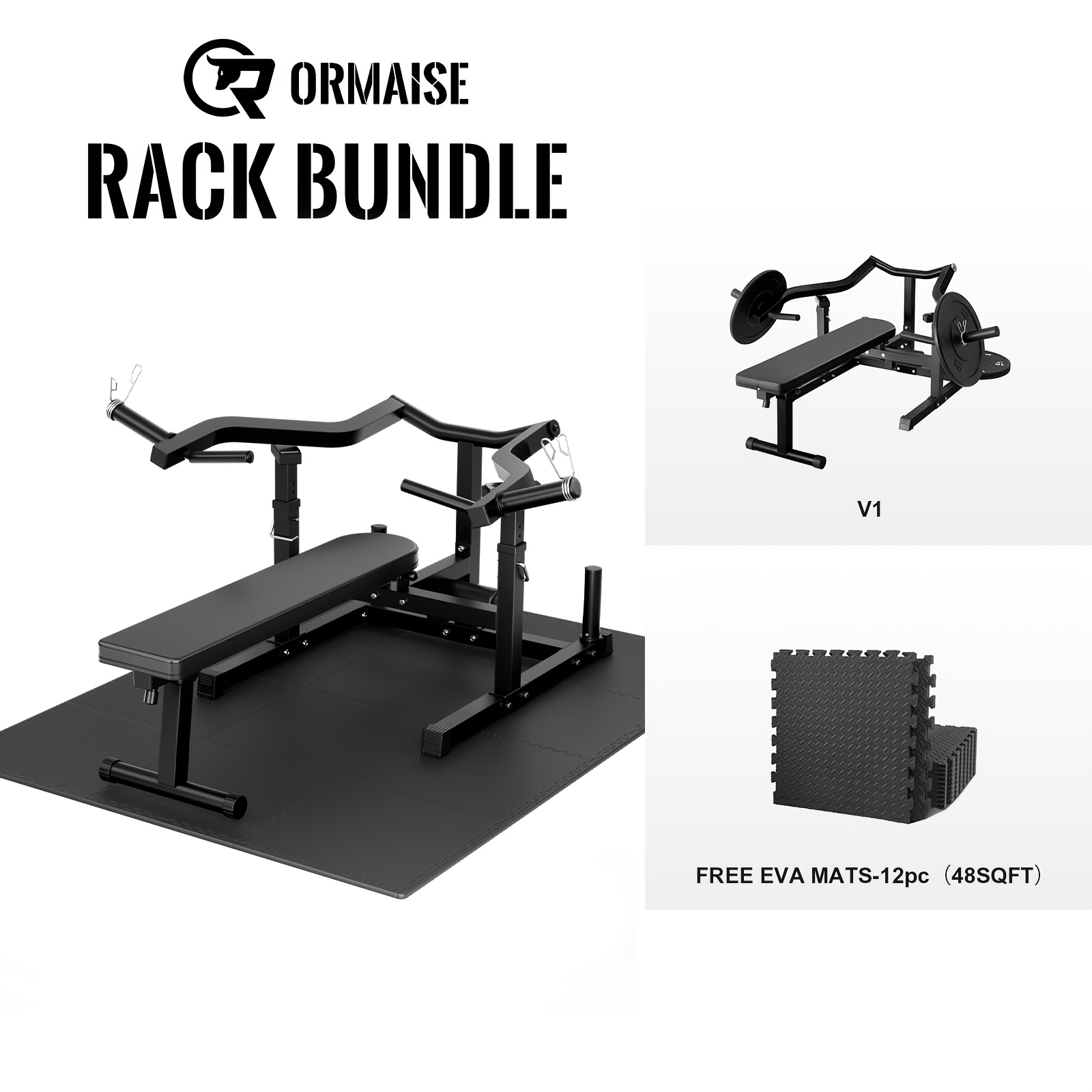 4-IN-1 Compact Chest Press Mac - Home Gym Universal Machine 리뷰 및 가격