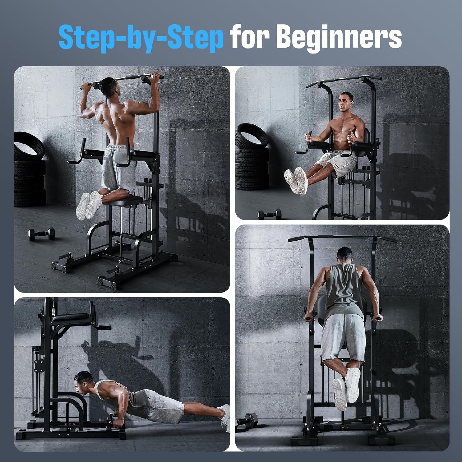 Power Tower Pull-Up Dip Statio - Home Gym Garage 리뷰 및 가격