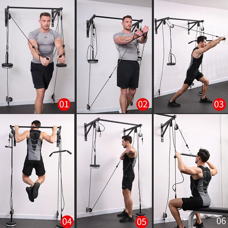 Wall Mounted DIY Fitness Pulle - Home Gym Diy Pulley System 리뷰 및 가격