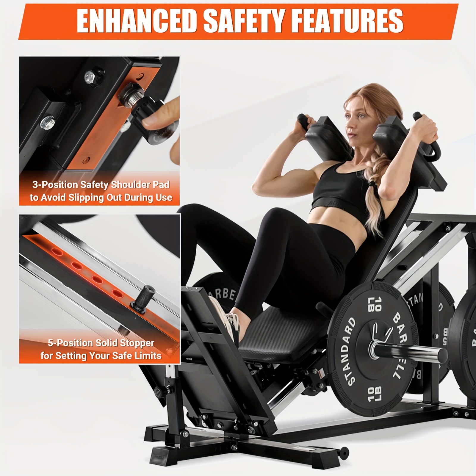 Compact Leg Sled Machine, Leg  - Home Gym Universal Machine 리뷰 및 가격
