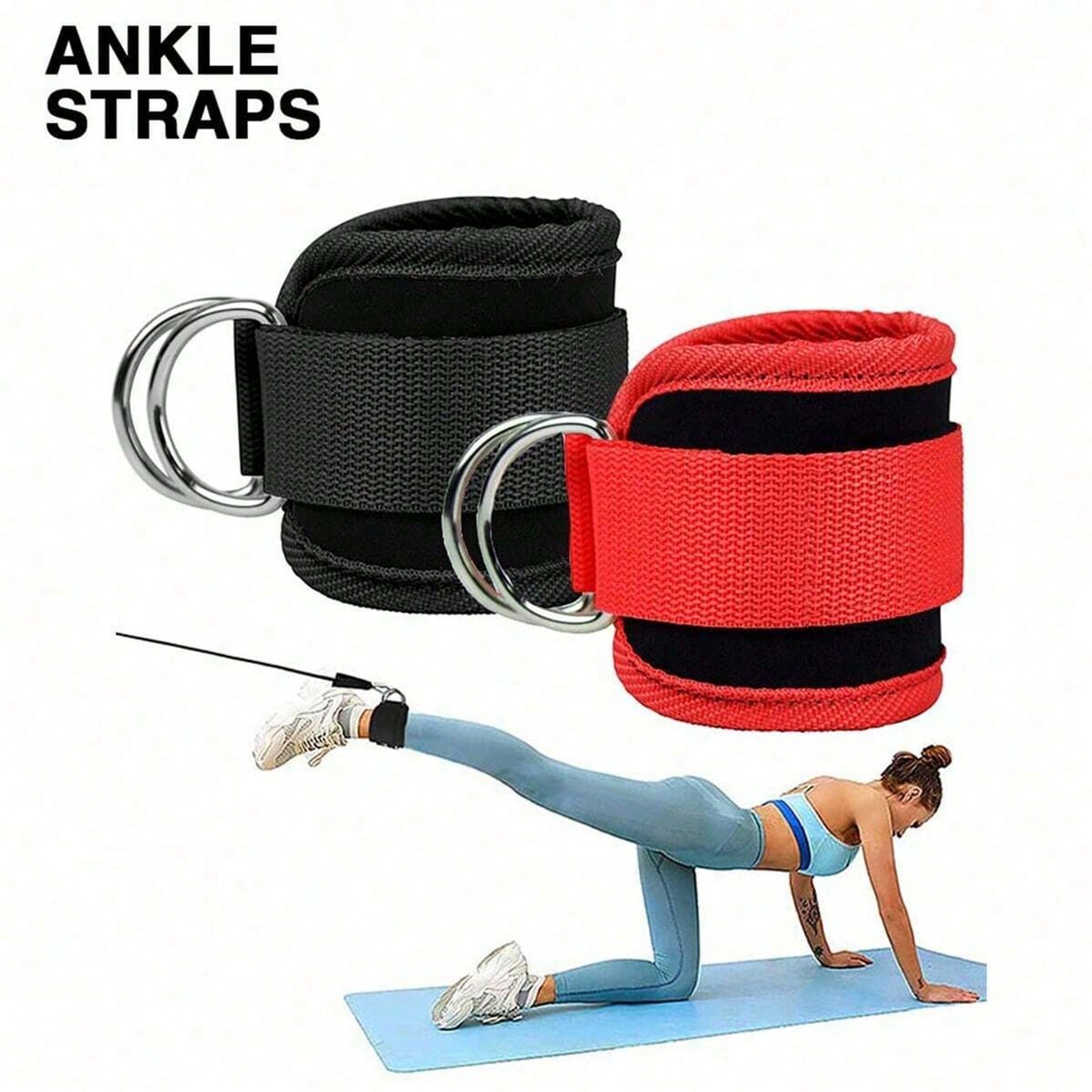 Adjustable D Ring Padded Ankle - Home Gym Universal Machine 리뷰 및 가격