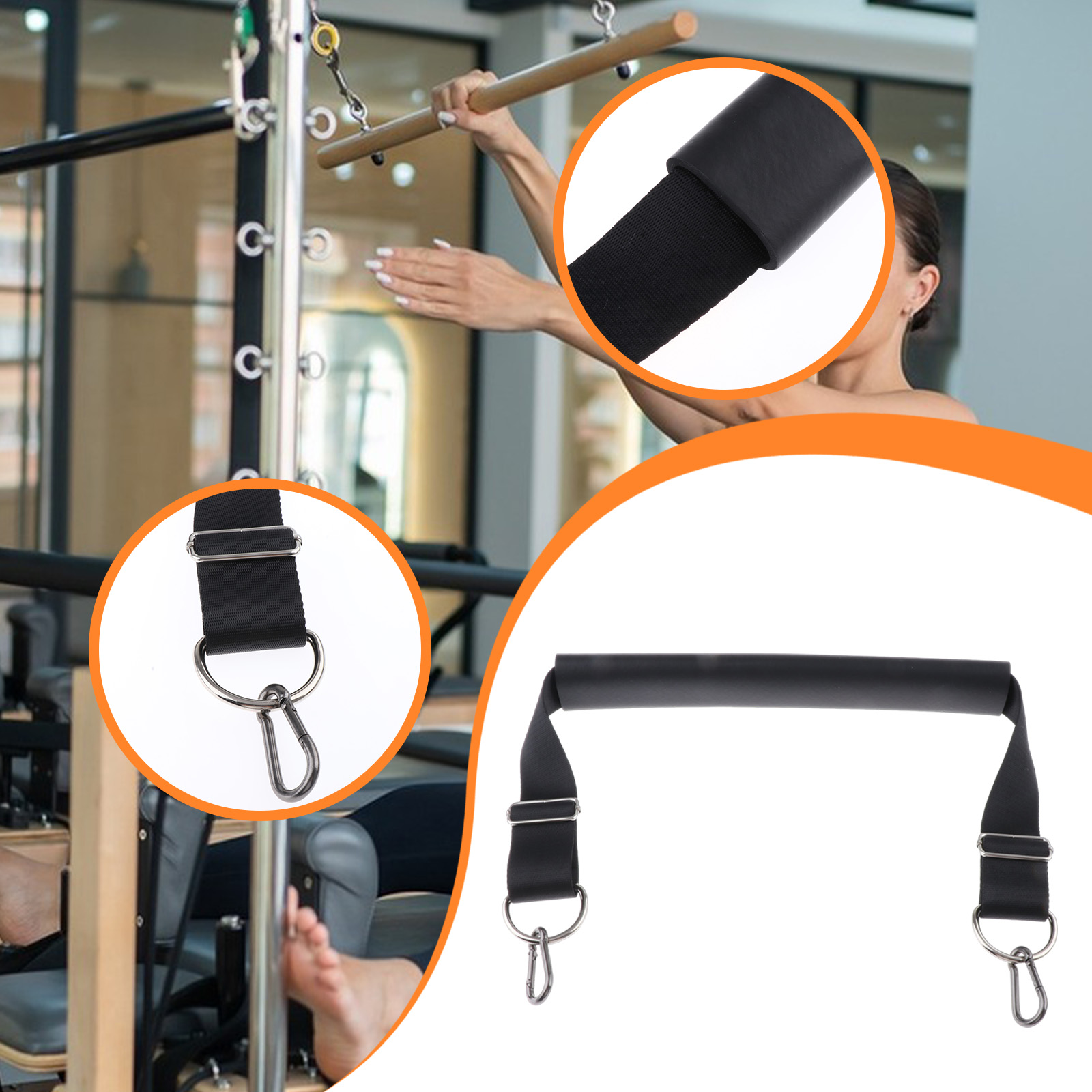 Pilates Foot Strap Belt Portab - Home Gym Routine 리뷰 및 가격