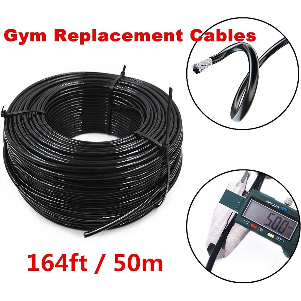 Heavy-Duty 5mm Steel Cable Rep - Home Gym Diy Pulley System 리뷰 및 가격