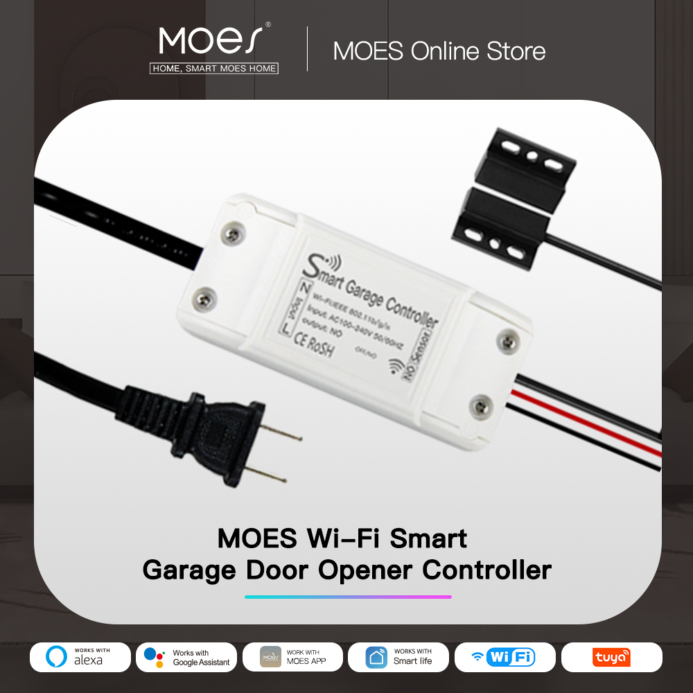 MOES Tuya WiFi Smart Garage Do - Home Gym Garage 리뷰 및 가격