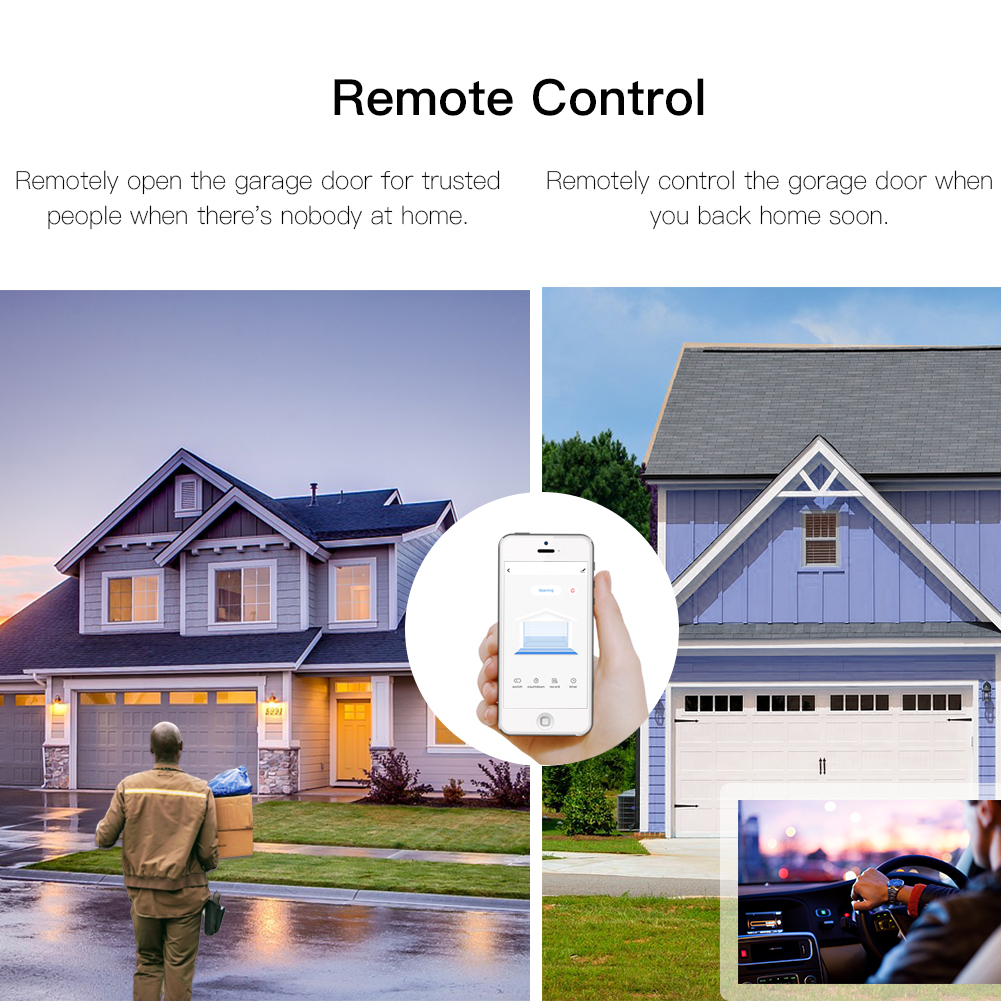 MOES Tuya WiFi Smart Garage Do - Home Gym Garage 리뷰 및 가격