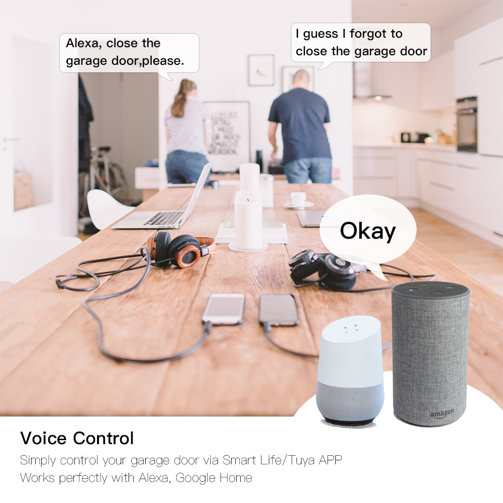 MOES Tuya WiFi Smart Garage Do - Home Gym Garage 리뷰 및 가격