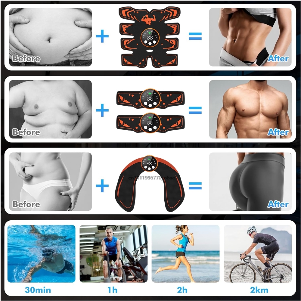 Portable EMS Abdominal Trainer - Home Gym Garage 리뷰 및 가격