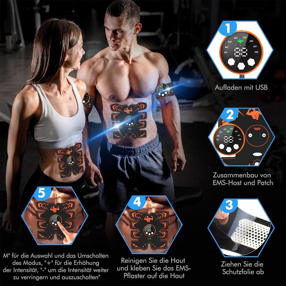 Portable EMS Abdominal Trainer - Home Gym Garage 리뷰 및 가격