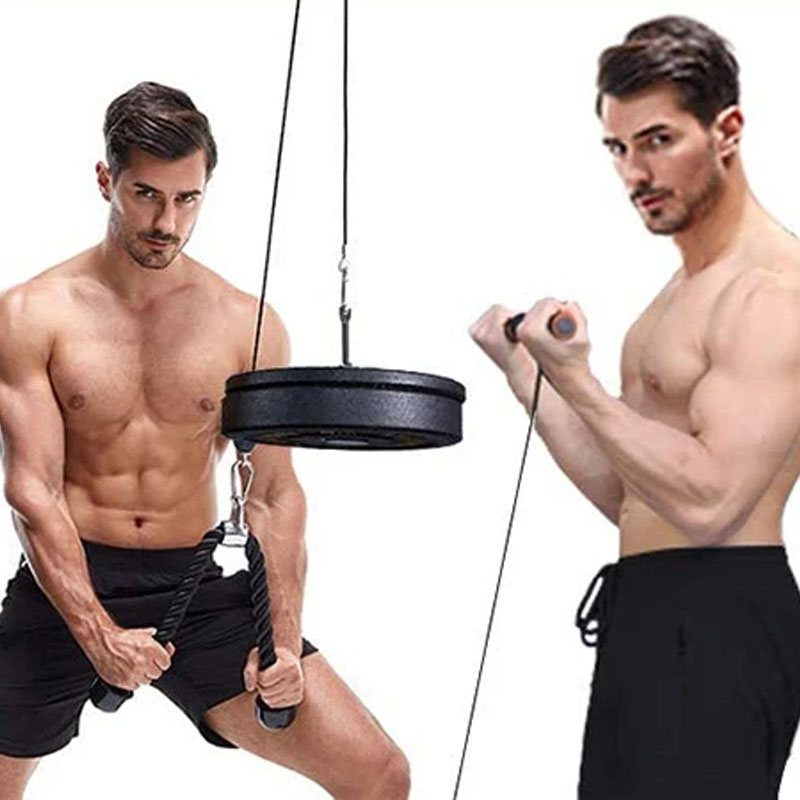 Silent Gym Cable Pulley System - Home Gym Diy Pulley System 리뷰 및 가격