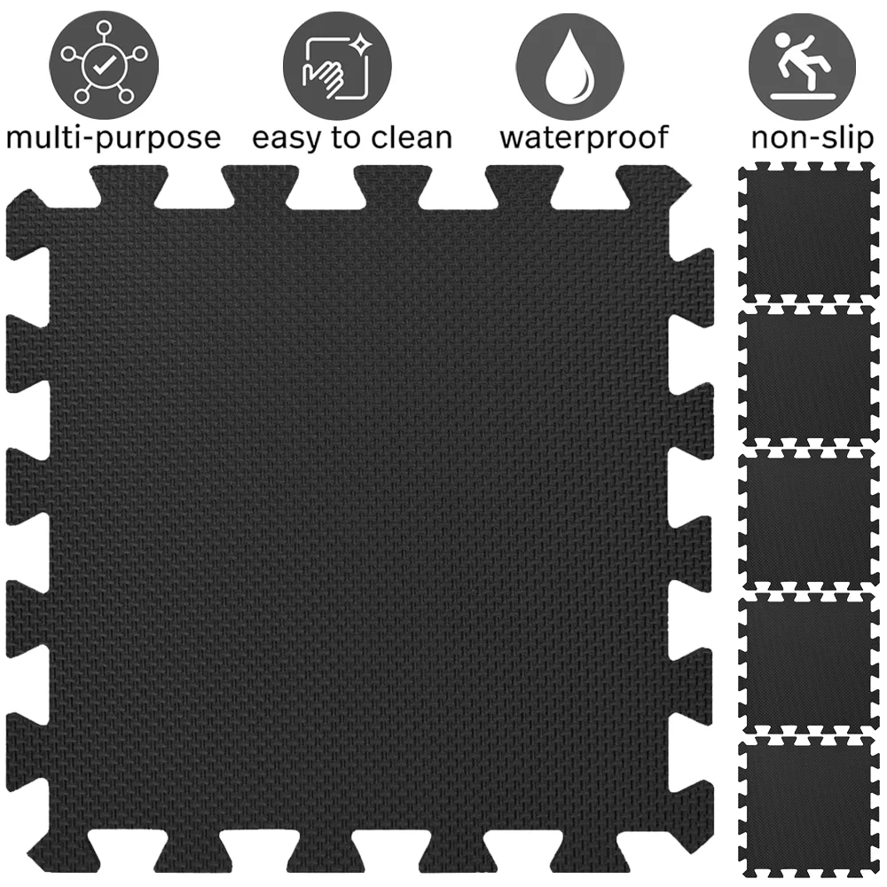 8/16 Pcs Gym Mat Cross-pattern - Home Gym Garage 리뷰 및 가격