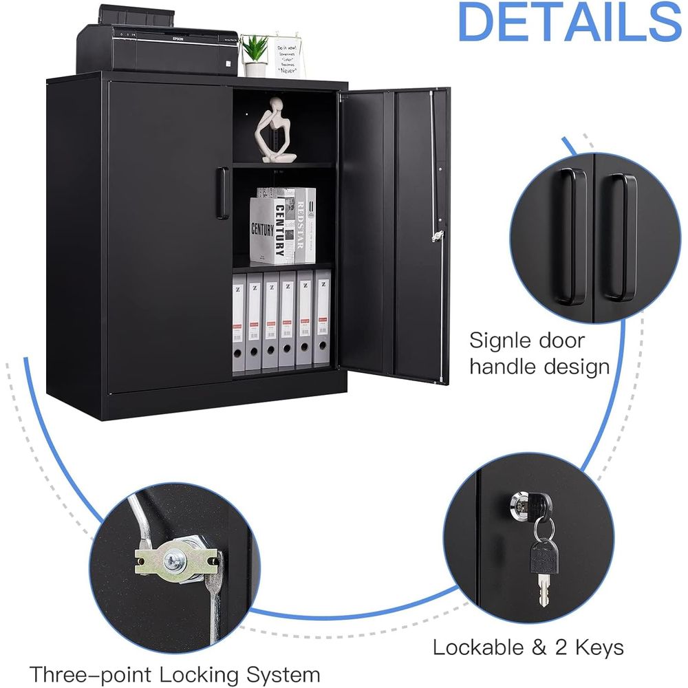 35.5 Double Door Metal Storage - Home Gym Garage 리뷰 및 가격