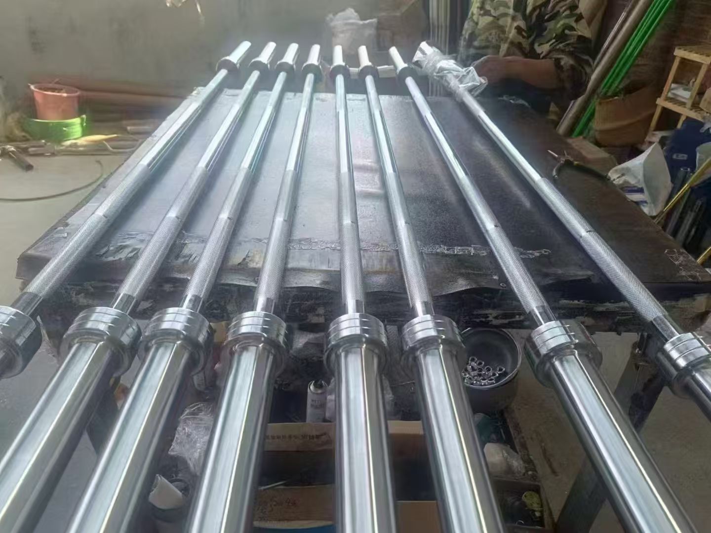 Steel Barbell Bar for Men and  - Olympic Barbell 20Kg 리뷰 및 가격