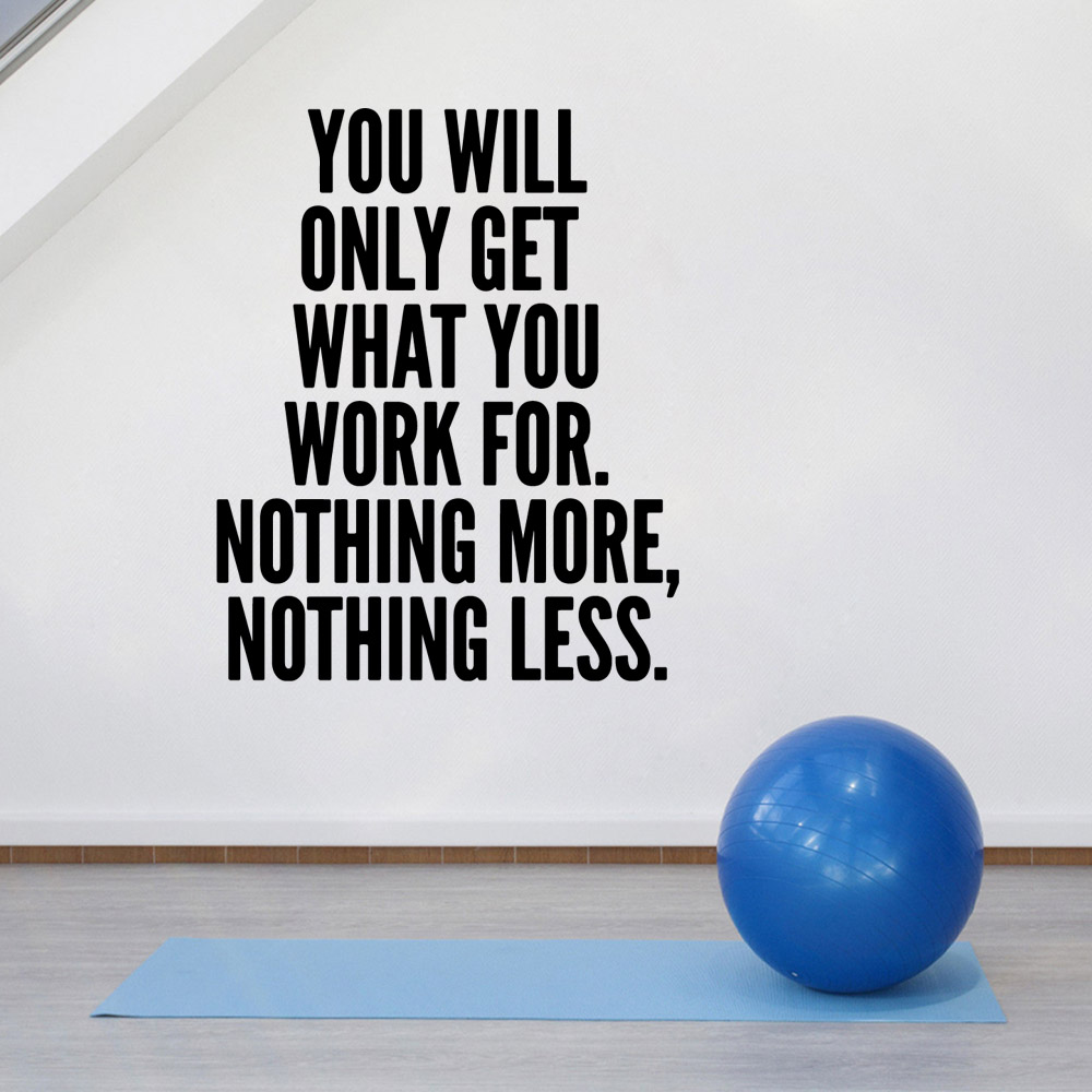 Drop Shipping GYM Wall Art Dec - Home Gym Wallpaper 리뷰 및 가격