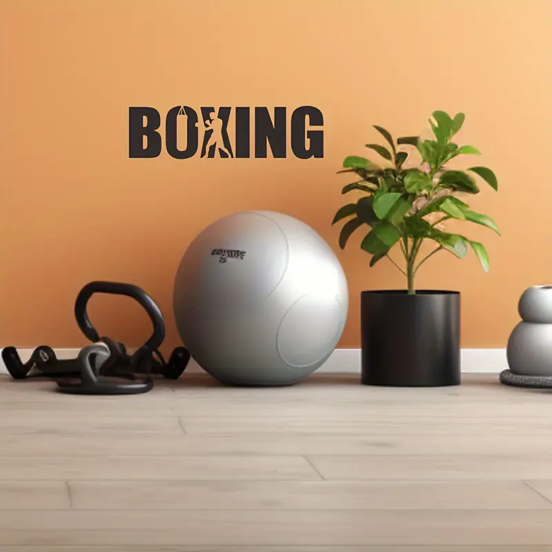 Inspirational Boxer Wall Decal - Home Gym Wallpaper 리뷰 및 가격