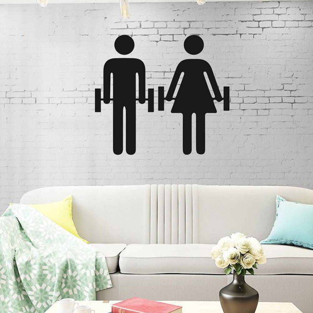 Wall Sticker Removable Vinyl D - Home Gym Wallpaper 리뷰 및 가격