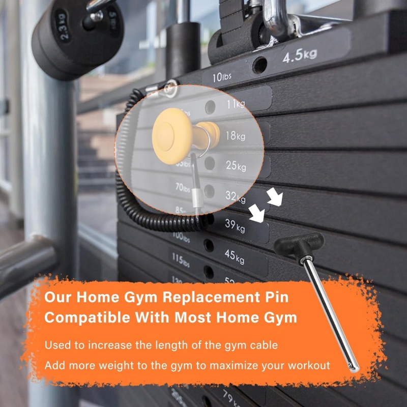 1/2Pc 9.5MM Weight Stack Pin G - Home Gym Universal Machine 리뷰 및 가격