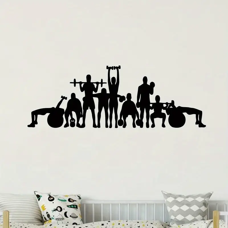 Vinyl Wall Art for Fitness Ent - Home Gym Wallpaper 리뷰 및 가격