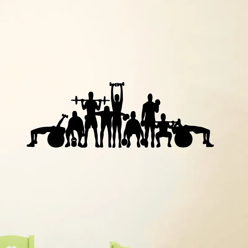 Vinyl Wall Art for Fitness Ent - Home Gym Wallpaper 리뷰 및 가격