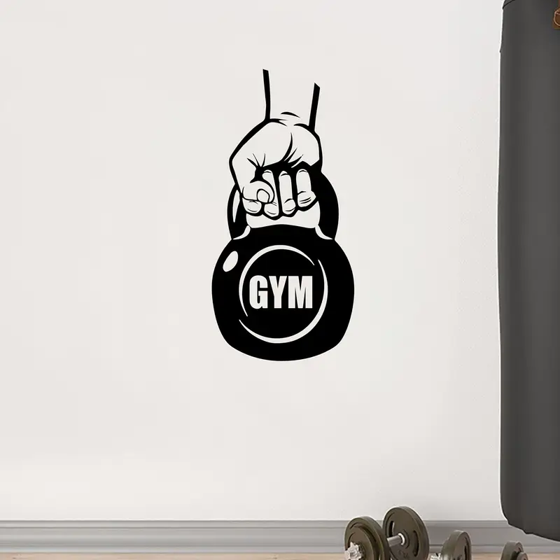 Gym Wall Decal Sticker - Kettl - Home Gym Wallpaper 리뷰 및 가격